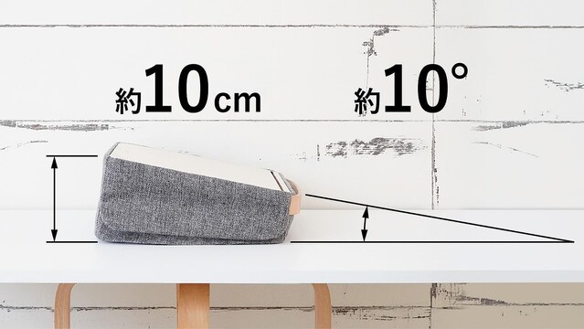 膝上テーブルとPCバッグを一体化した『デスクエニウェア』発売