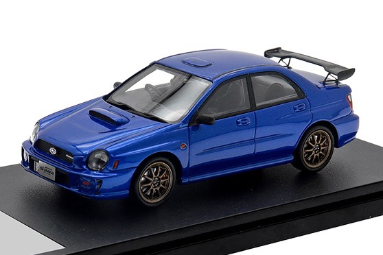 Hi-Storyから1/43スケール「スバル インプレッサ S202 STiバージョン