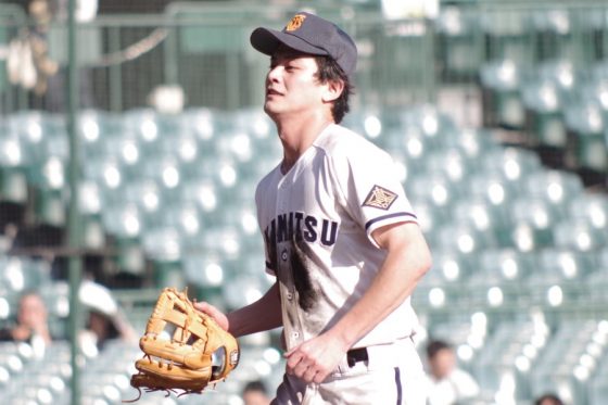 マスターズ甲子園に出場した元高松商・米麦圭造さん【写真：喜岡桜】