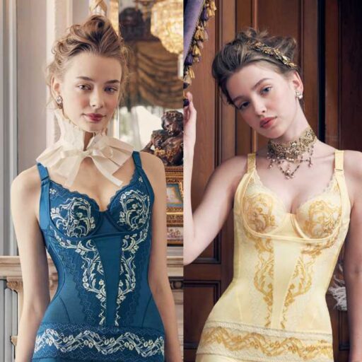 マルコ 補正下着 ロングガードル EL-76 リベルディーニュ グリーン 黒 MARUKO リベルディーニュ ロングガードル マルコ 補正下着 ロング