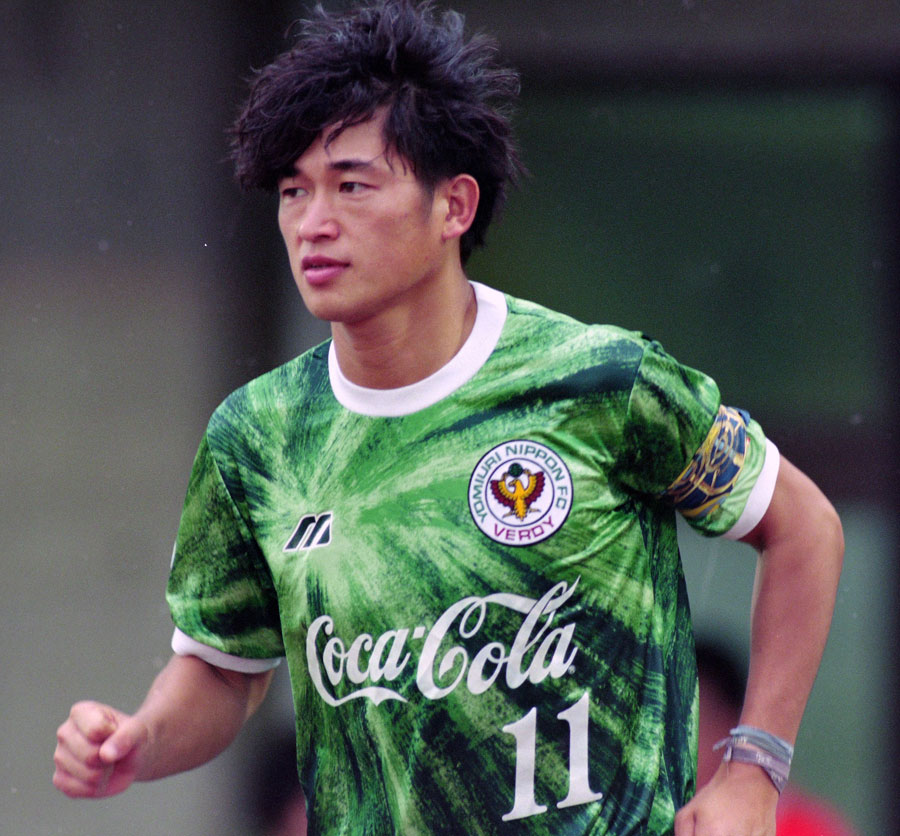 ヴェルディ川崎 ユニフォーム 三浦知良 直筆サイン入り MIZUNO製O