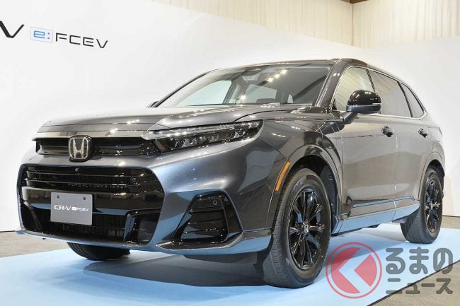 �ۥ��������CR-V����������� 1ǯȾ�֤�����ܤ����衢FCEV�Ȥ���ȯ���