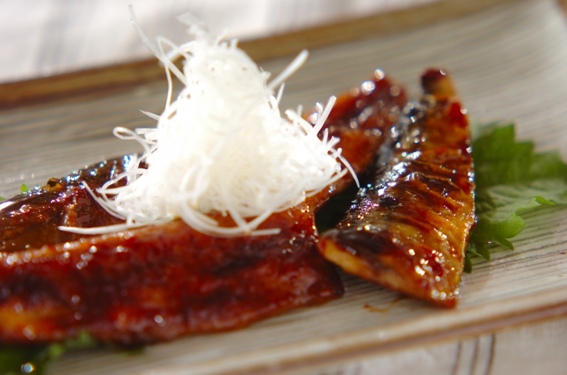 サンマのピリ辛蒲焼き