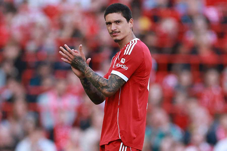 アル・ヒラル移籍間近と報じられたダルウィン・ヌニェス【写真：ロイター】