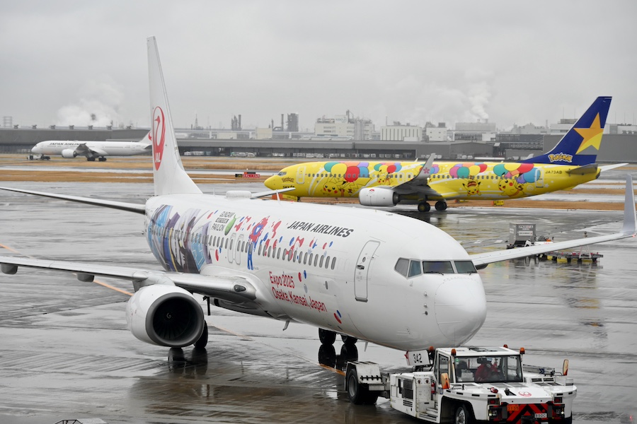 JAL、3機の万博記念機で機運醸成へ 「JALガンダムJET」が運航開始