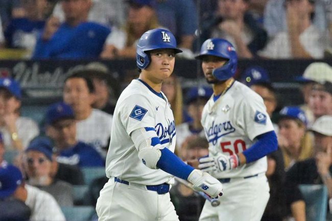 ドジャースの大谷翔平【写真：ロイター】