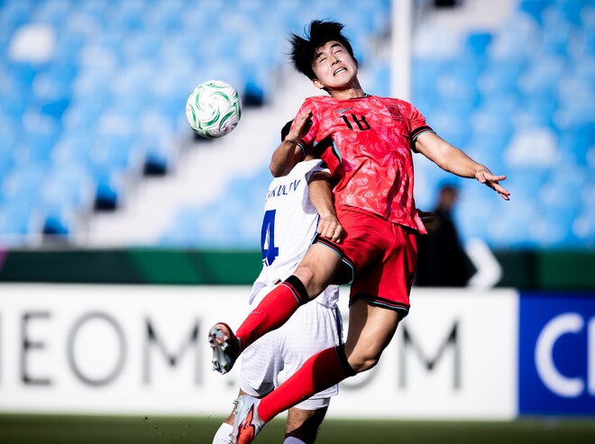 ウズベキスタンに敗れて首位通過を逃した韓国。(C)AFC