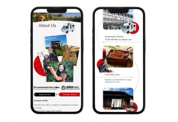 日本初、レンタルキャンピングカーで“地方を旅するDX観光Webプラットフォーム”「TabiCamEasy(タビキャンイージー)」、浜松市での実証第一弾を開始