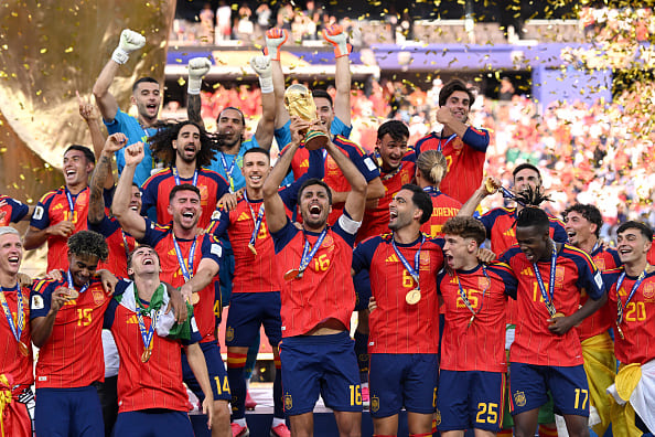 2026W杯を制したスペイン代表 photo/Getty Images