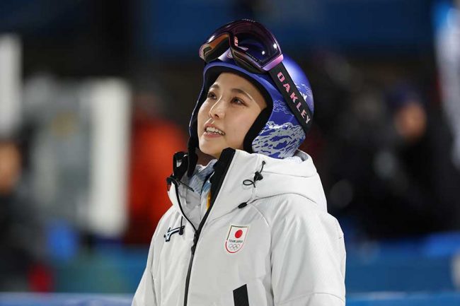 ミラノ・コルティナ五輪に出場した高梨沙羅【写真：長田洋平//アフロ】