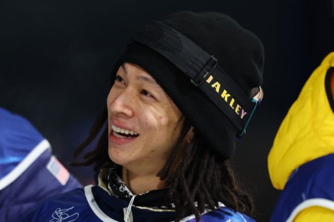 スノーボード男子ハーフパイプの平野歩夢【写真：森田直樹/アフロスポーツ】