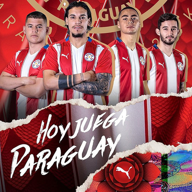 パラグアイ代表、「レース編み」をデザインの2020新ユニフォームを発表