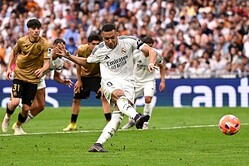 Real and Embappe won the final home game of the season with two hits... Socieda Kubo played in the full game but was unable to score goals.