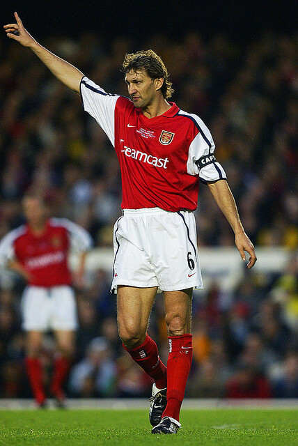 1992年　アーセナル トニーアダムズ　ユニフォーム 1992年アーセナル トニーアダムズユニフォーム