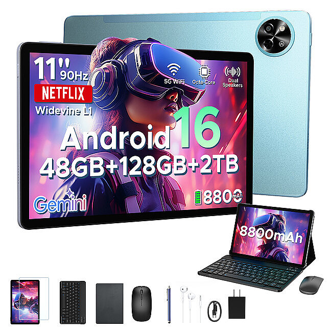 2026最新登場 6部品付属【Android 16 × Gemini AI搭載】48GBメモリ