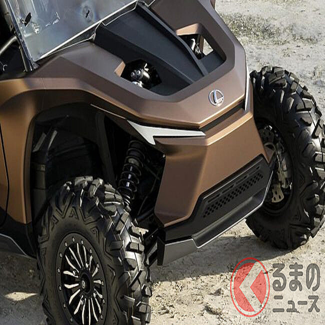 レクサス新型「ROV」世界初公開! 全長3m級のオフロード仕様&水素エンジン搭載! 欧州で発表 (2021年12月3日掲載) - ライブドアニュース