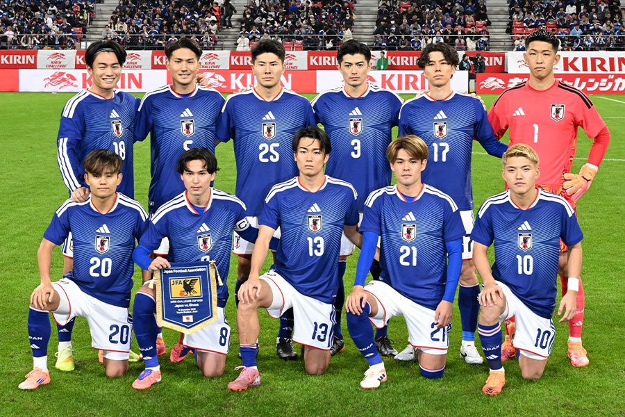 日本代表は3月下旬に英国遠征を控える【写真：徳原隆元】