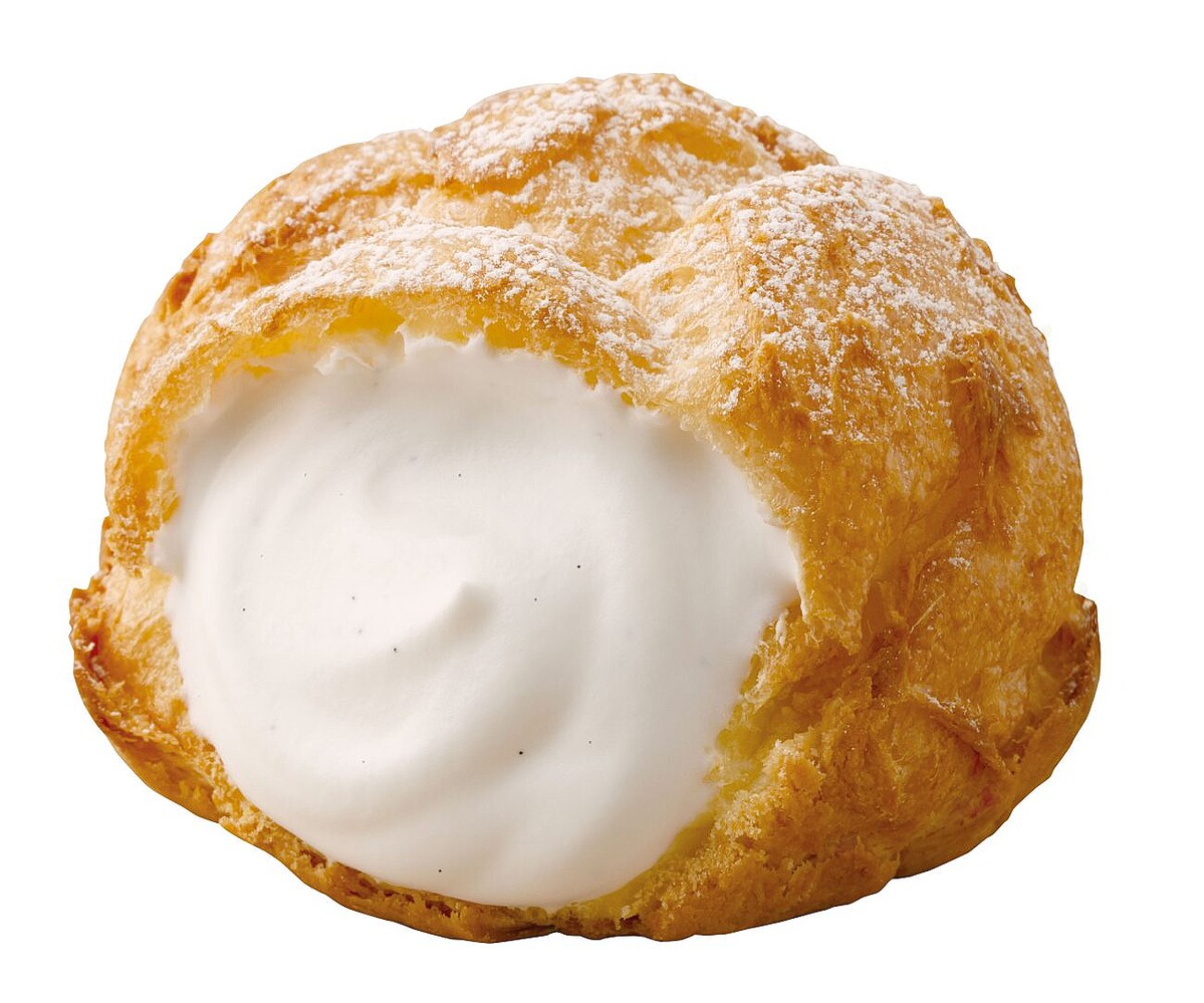 12月限定「プレミアム北海道生クリームシュー」、2024年には多い日で1日約8万6,000個を販売【ビアードパパ】