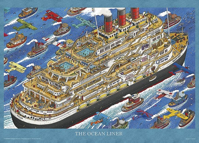 やりごたえたっぷりの絵さがし問題付きジグソーパズル やのまん 迷路探偵ピエール シリーズ ライブドアニュース