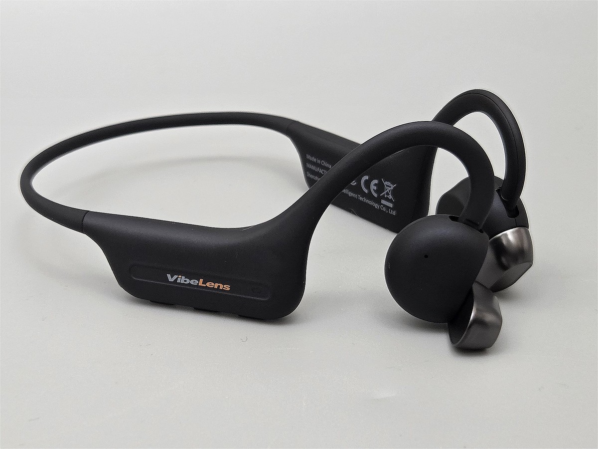 本日の一品]カメラとAIを搭載する骨伝導ワイヤレスイヤホン「VibeLens