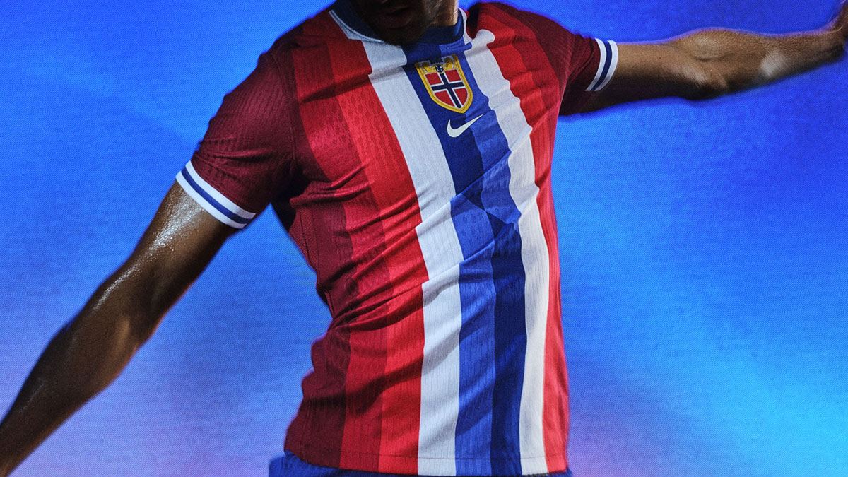 ノルウェー代表が2024新ユニフォームを発表！アウェイはアイスカラーで