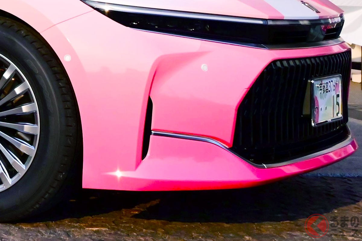  トヨタ新型「ピンククラウン」初公開！ 