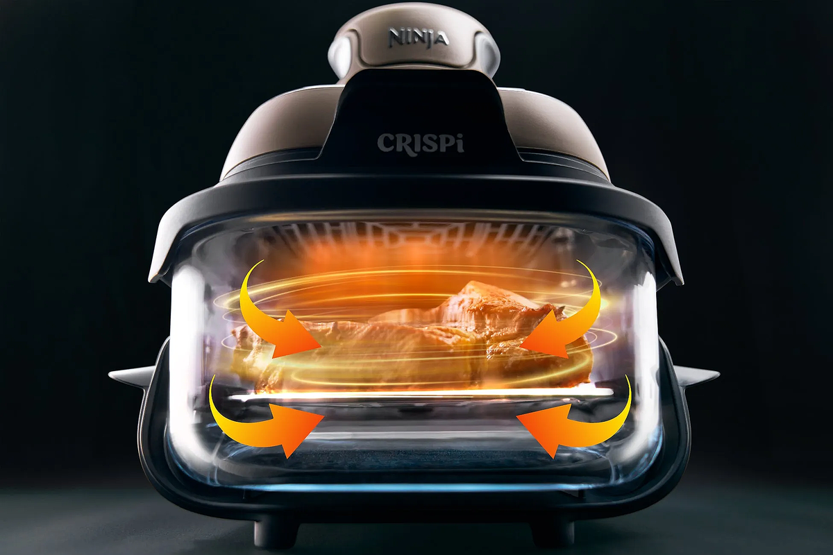 Ninja Crispi テーブルクッカー」食卓で調理から保存まで完結