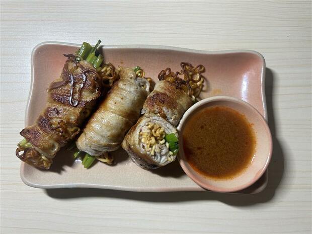 サッポロ一番 肉巻き