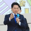 小泉氏 駐屯地にカロリーメイト