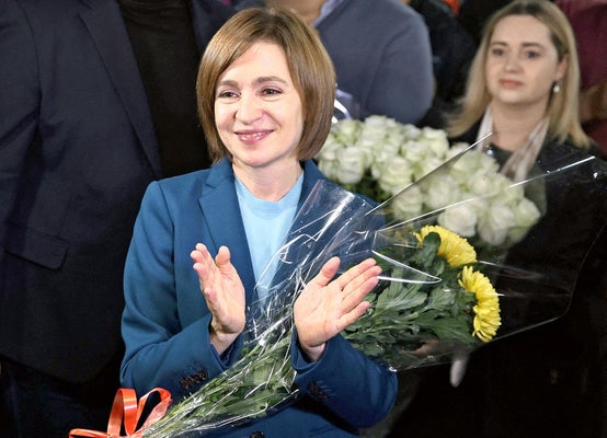 旧ソ連構成国のモルドバ、大統領選で親欧米派の現職が勝利見通し…EU加盟目指す方針維持へ (2024年11月4日掲載) ライブドアニュース