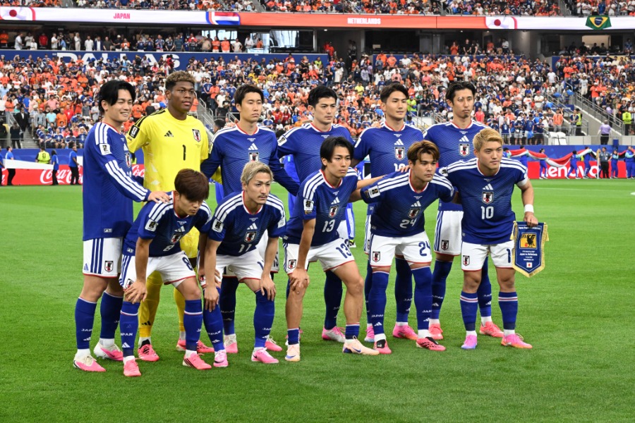 北中米W杯に出場した森保ジャパン【写真:徳原隆元】