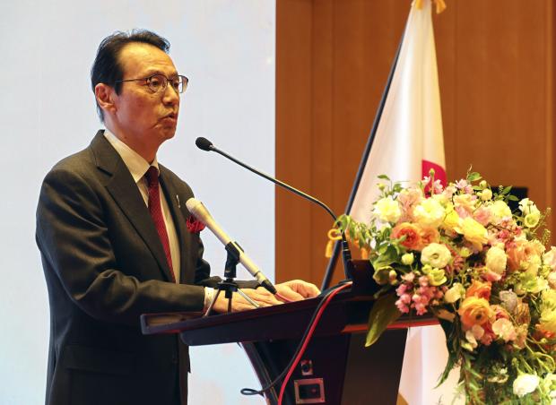 中国大使の金杉憲治氏、意思疎通訴え「日中の氷が割れる日必ず来る」