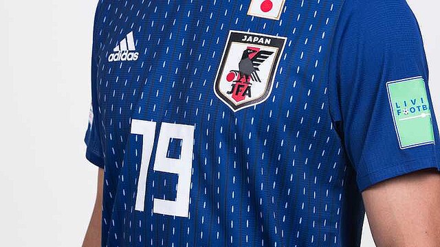 サッカー 日本代表ユニフォーム 高原直泰 2002 W杯 19番 SAMURAIBLUE