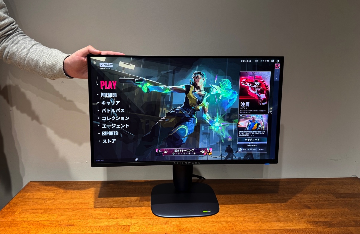 ゲーマー目線”が伝わる4K・QD-OLEDモニターに出会った Alienware