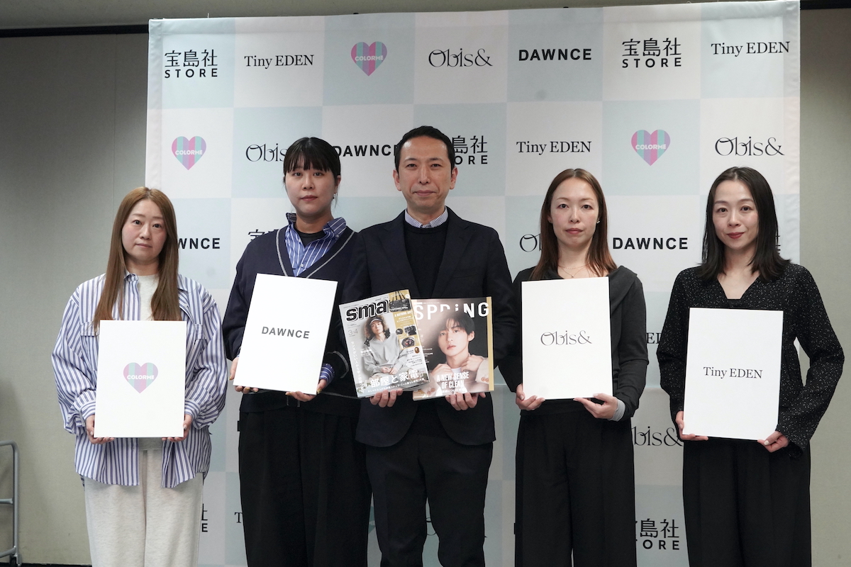 宝島社が『smart』『SPRiNG』の世界観でアパレルブランドを展開　「出版社ならではの編集力と発信力が強み」
