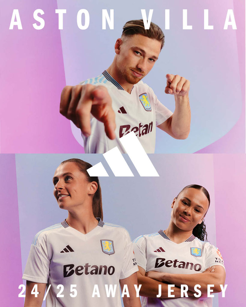 アストン・ヴィラ、「初のCL」を戦う新アウェイユニフォーム発表