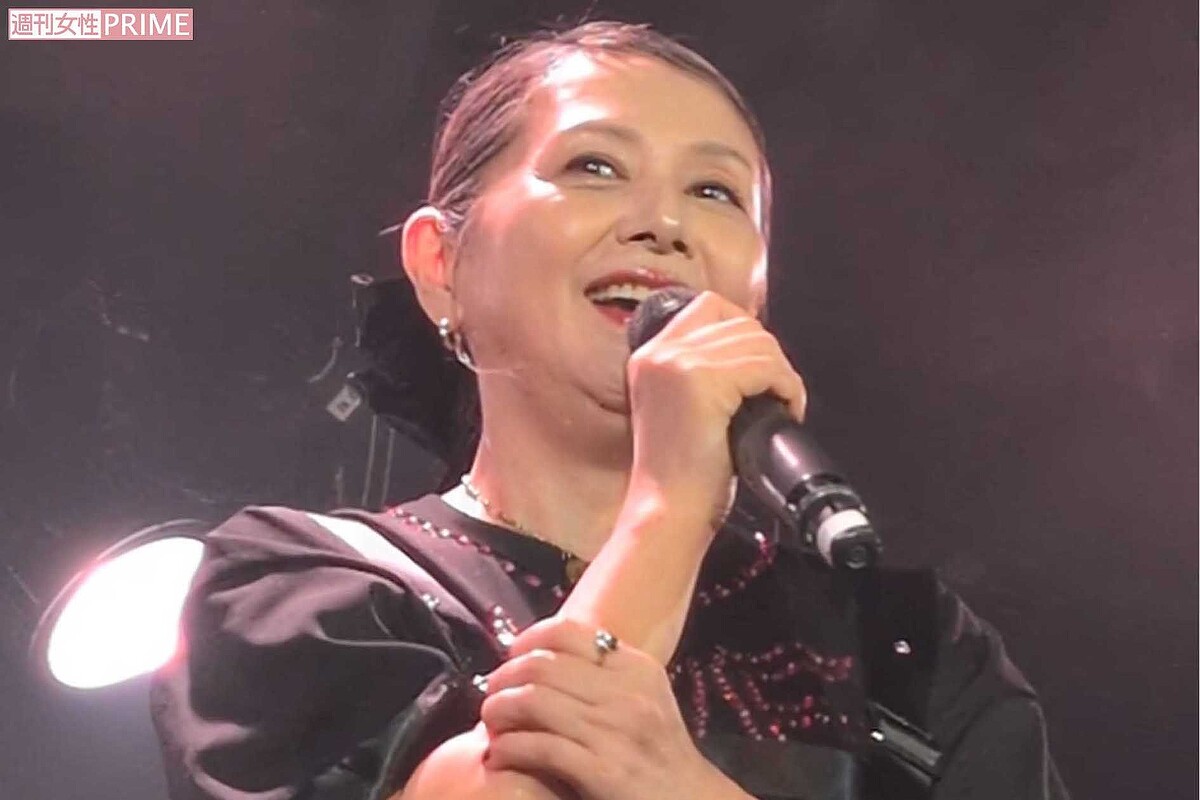 至近距離で観れるキョンキョンに会場も大興奮