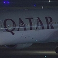ドーハ便Uターン 機内は「普通」