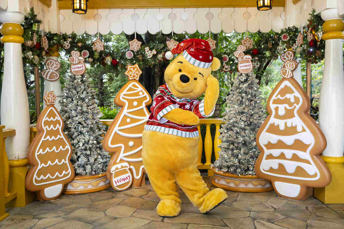 新コスチュームの「くまのプーさん」たち！香港ディズニーランド