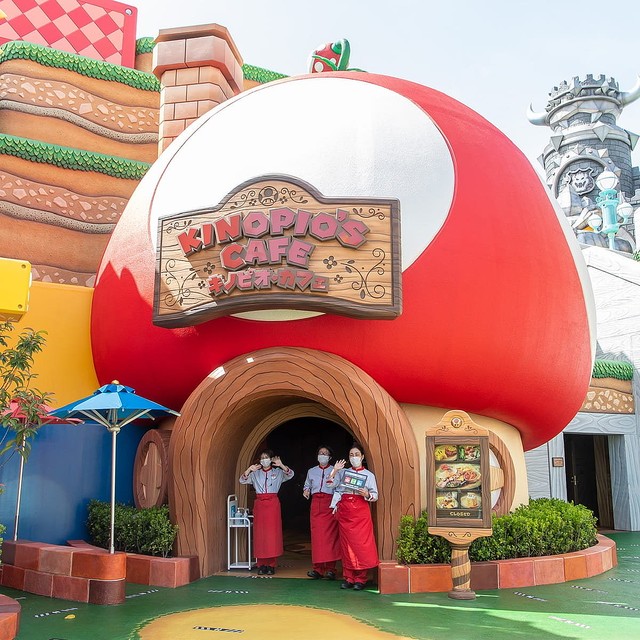気分はマリオ Usjにオープン予定のキノピオ カフェ ライブドアニュース