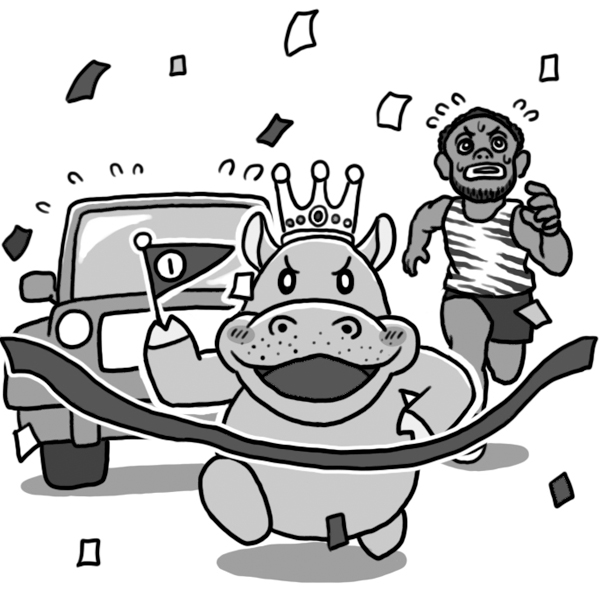 アフリカでは年間約500人が襲われ死亡 時速約40kmで走るカバの脅威 ライブドアニュース