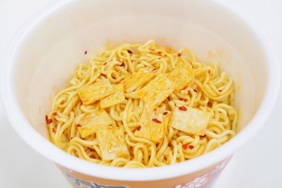 あの「タラタラしてんじゃね～よ」がカップ焼そばになった「タラタラし