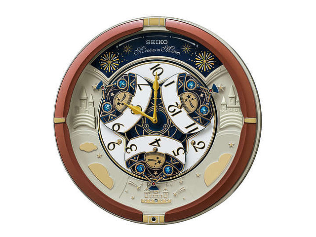 SEIKO RE601B からくり時計 掛け時計 メロディ39曲内蔵 クォーツ