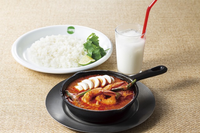本格タイカレー、期間限定コラボメニュー!「海老のレッドカレー」新登場