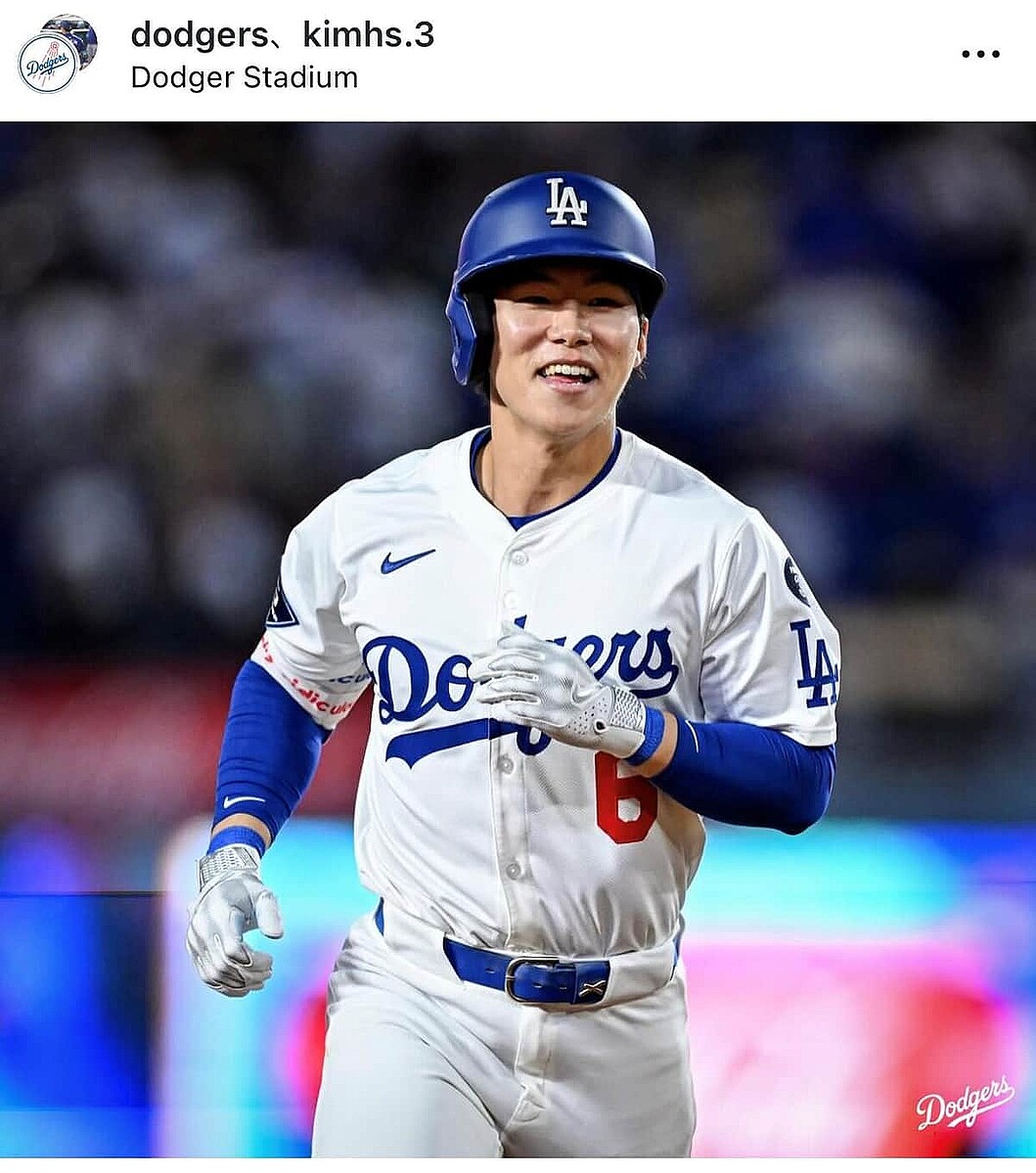 キム・ヘソン選手(球団インスタグラムより)