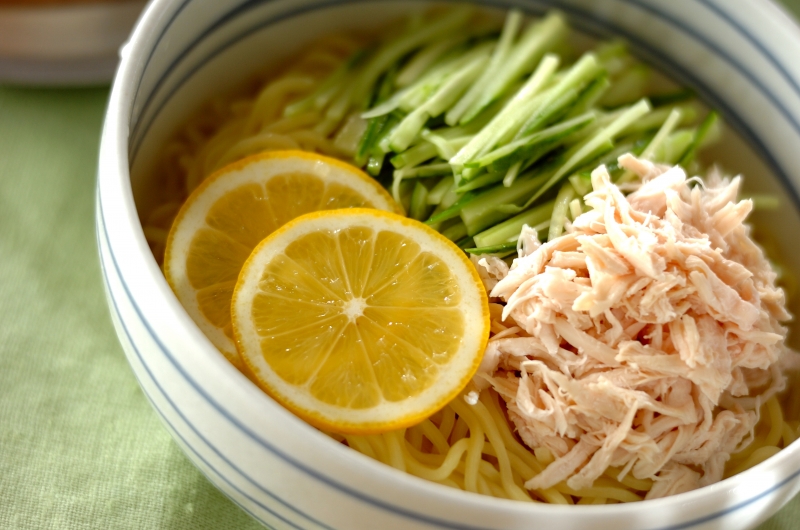 さっぱりさわやか!鶏だしレモンの冷やしラーメン by 松崎 恵理さん