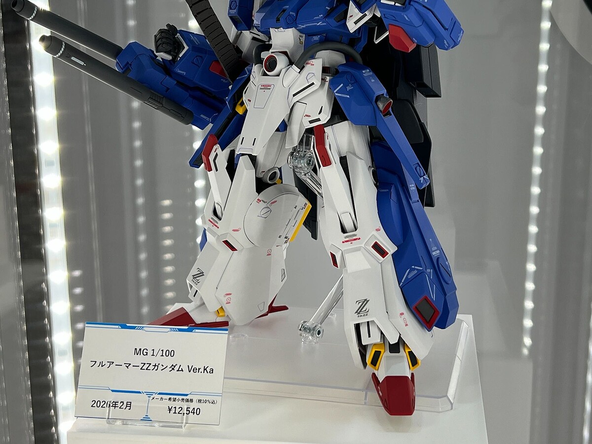 機動戦士ガンダムZZ」より「MG 1/100 フルアーマーZZガンダム Ver.Ka