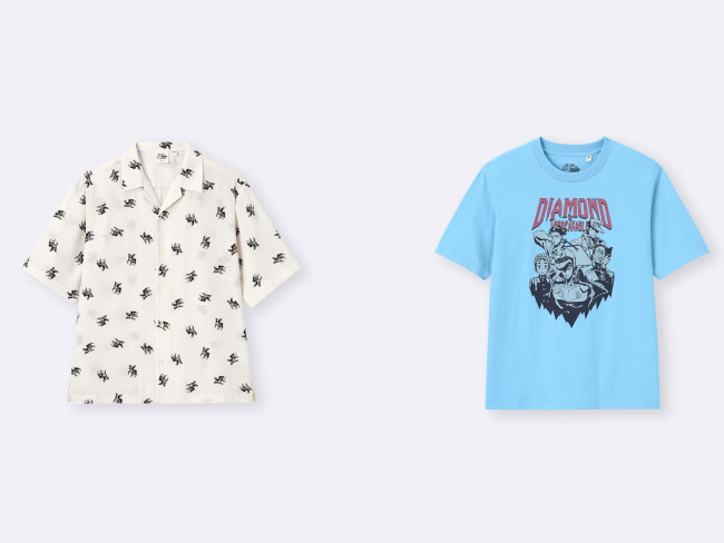 「GU」×『ジョジョの奇妙な冒険』初コラボ！