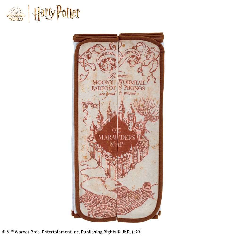 忍びの地図を描いたブランケットと寮章デザインのスマホポーチ！セガ