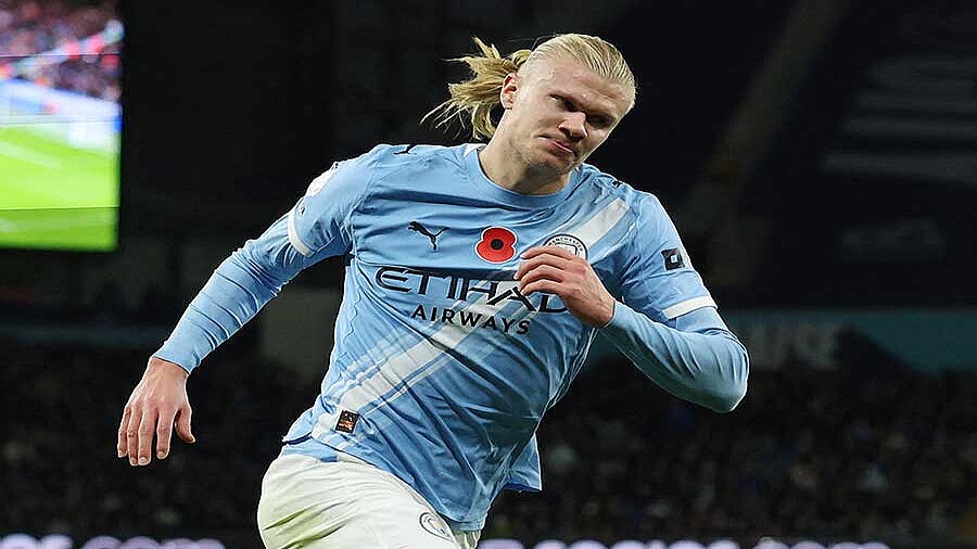 マンチェスターシティ24/25 ハーランド CWCチャンピオンパッチ CL仕様 アーリング・ハーランド コラボコート】マンチェスターシティ24/25